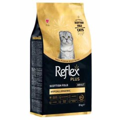 Reflex Plus Scottish Fold Yetişkin Kedi Maması 8kg