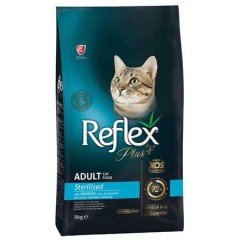 Reflex Plus Somonlu Kısırlaştırılmış Kedi Maması 8kg