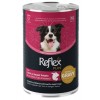 Reflex Plus Sos İçinde Et Parçacıklı Kuzu Etli ve Tatlı Patatesli Yetişkin Köpek Konservesi 400gr