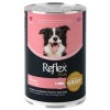 Reflex Plus Sos İçinde Et Parçacıklı Somonlu Yetişkin Köpek Konservesi 400gr
