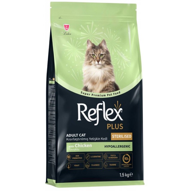 Reflex Plus Tavuklu Kısırlaştırılmış Kedi Maması 1,5kg