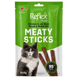 Reflex Plus Tavuklu ve Ördek Etli Tahılsız Kedi Ödül Çubuğu 15 gr 3'lü