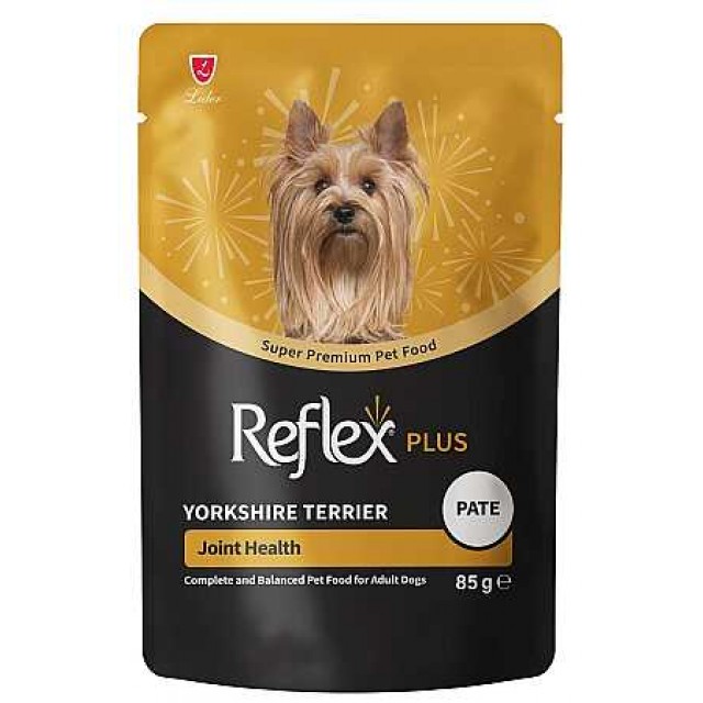 Reflex Plus Yorkshire Terrier Yetişkin Köpek Konservesi 85gr
