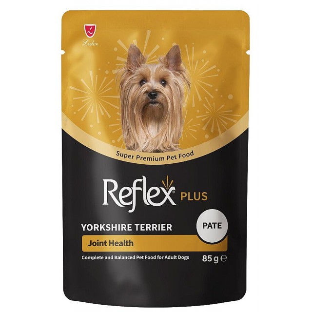 Reflex Plus Yorkshire Terrier Yetişkin Köpek Konservesi 85gr