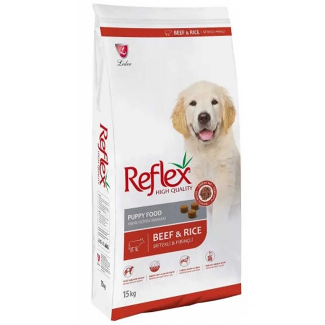 Reflex Puppy Biftekli Yavru Köpek Maması 15kg