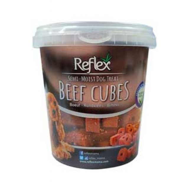 Reflex Semi-Moist Biftekli Küp Köpek Ödül Maması 500gr