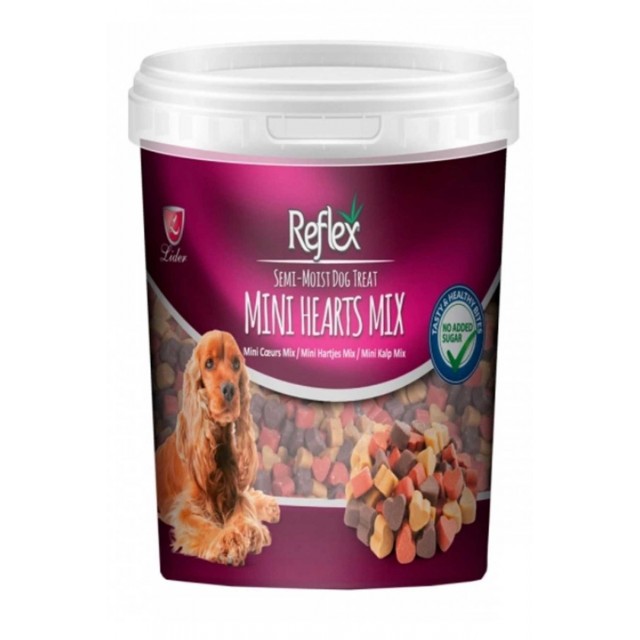 Reflex Semi-Moist Ödül Maması Mini Kalp Şekilli Mix Karışık 500gr