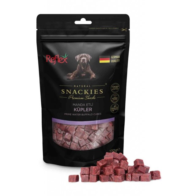 Reflex Snackies Manda Etli Küpler Köpek Ödül Maması 170gr