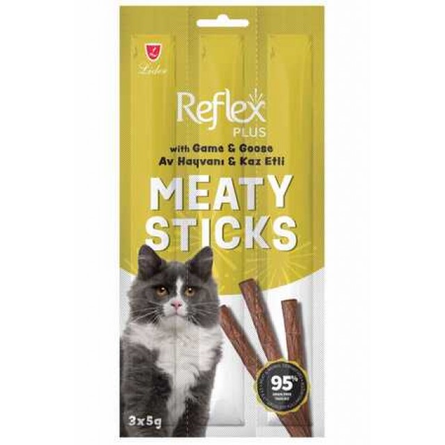 Reflex Stick Kaz ve Av Hayvanlı Kedi Ödül Çubuğu 3x5gr