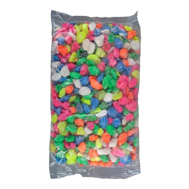 Renkli Akvaryum Çakılı Orta Boy 1 Kg