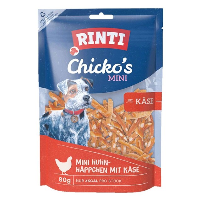 Rinti Chicko Tavuklu ve Peynirli Mini Çubuk Köpek Ödülü 80gr