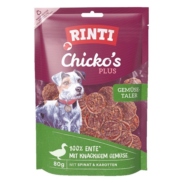Rinti Chicko Ördekli ve Sebzeli Köpek Ödülü 80gr