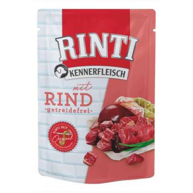 Rıntı Dana Etli Pouch Köpek Maması 400gr