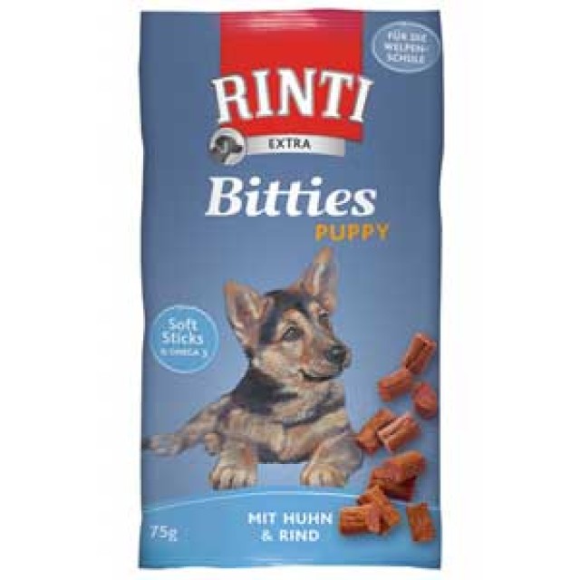 Rinti Extra Tavuk ve Sığır Etli Yavru Köpek Ödülü 75gr