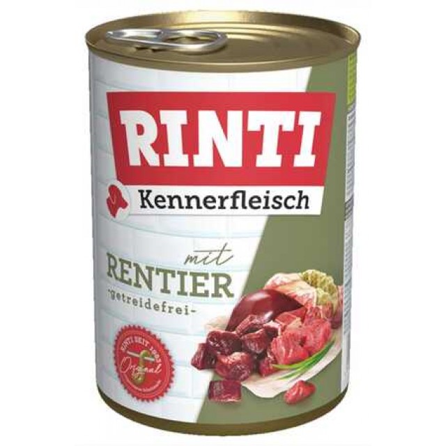 Rinti Geyik Etli Köpek Konservesi 400gr