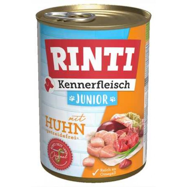 Rinti Tavuk Etli Yavru Köpek Konserversi 400gr