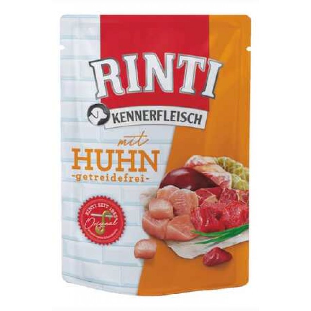 Rıntı Tavuklu Pouch Köpek Maması 400gr