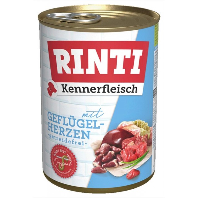 Rinti Gurme Yürek Etli Köpek Konservesi 400gr