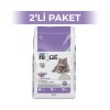 RoCat Lavanta Kokulu Bentonit Kedi Kumu 10 lt 2 Adet