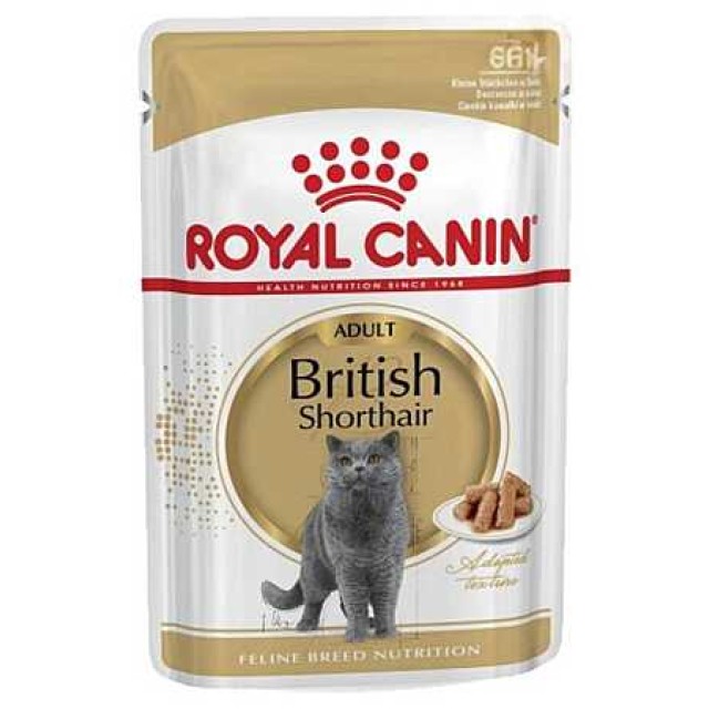 Royal Canin British Shorthair Yetişkin Kedi Konservesi 85gr