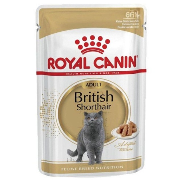 Royal Canin British Shorthair Yetişkin Kedi Konservesi 85gr
