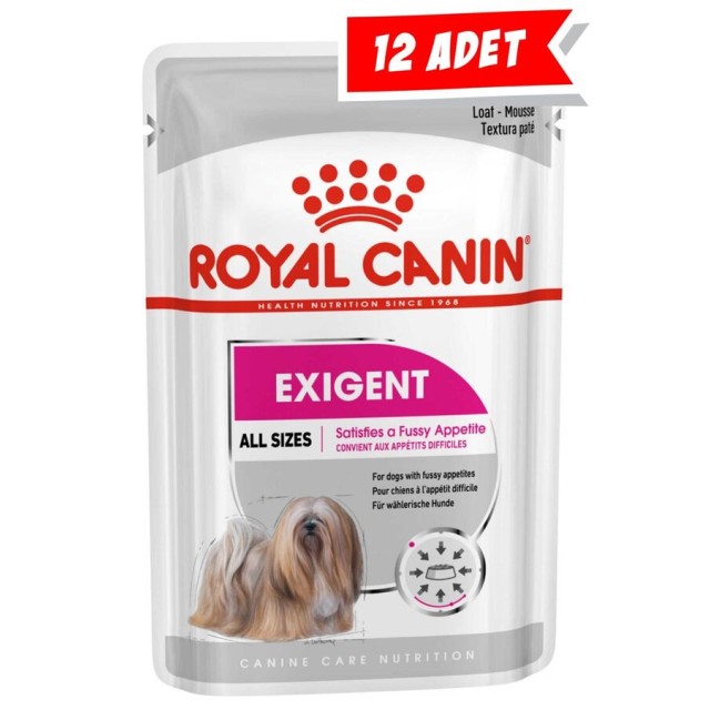Royal Canin Exigent Seçici Köpek Konservesi 85gr (12 Adet)