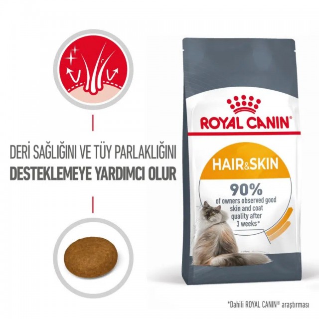 Royal Canin Hair & Skin Care Yetişkin Kedi Maması 10 Kg
