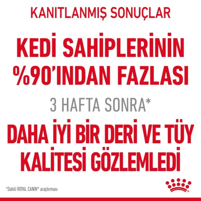 Royal Canin Hair & Skin Care Yetişkin Kedi Maması 4 Kg