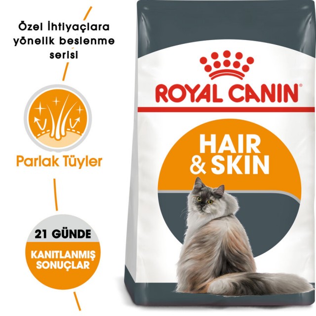 Royal Canin Hair & Skin Deri Ve Tüy Sağlığı İçin Yetişkin Kedi Maması 10kg