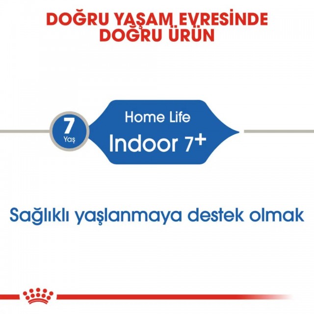 Royal Canin İndoor 7+ Yaşlı Kedi Maması 1.5 Kg
