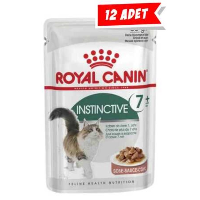 Royal Canin Instinctive +7 Yaşlı Kedi Konservesi 85gr (12 Adet)