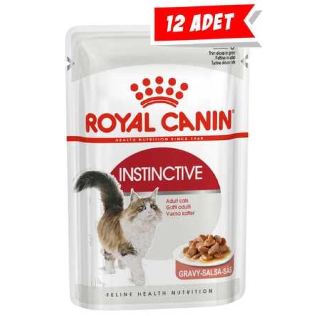 Royal Canin Instinctive Gravy Kedi Konservesi 85gr (12 Adet)