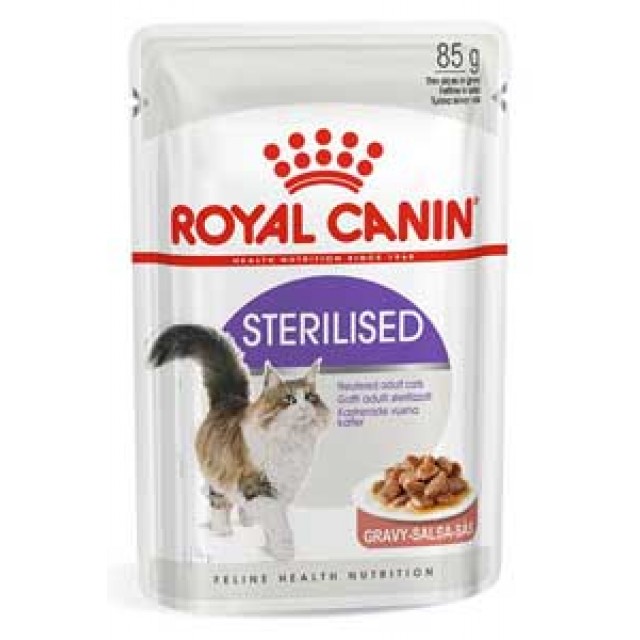 Royal Canin Gravy Kısırlaştırılmış Yetişkin Kedi Konservesi 85gr