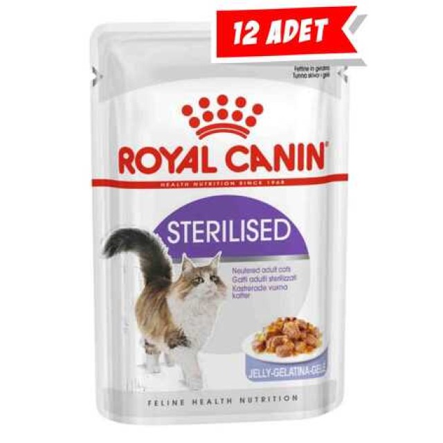 Royal Canin Jöleli Kısırlaştırılmış Kedi Konservesi 85gr (12 Adet)