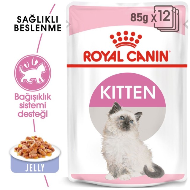 Royal Canin Kitten Jelly Yavru Kedi Konservesi 85gr (12 Adet)