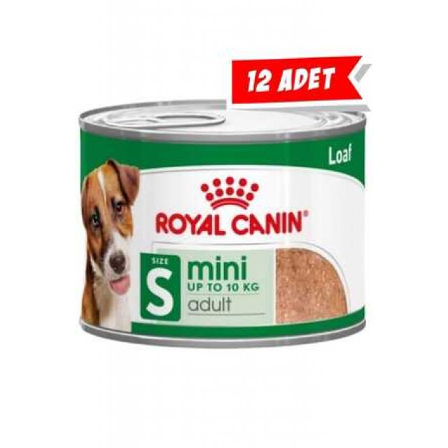 Royal Canin Loaf Mousse Küçük Irk Ezme Yetişkin Köpek Konservesi 12x195gr (12li)