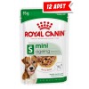 Royal Canin Mini +12 Ageing Pouch Yaşlı Köpek Konservesi 12x85gr 12'li