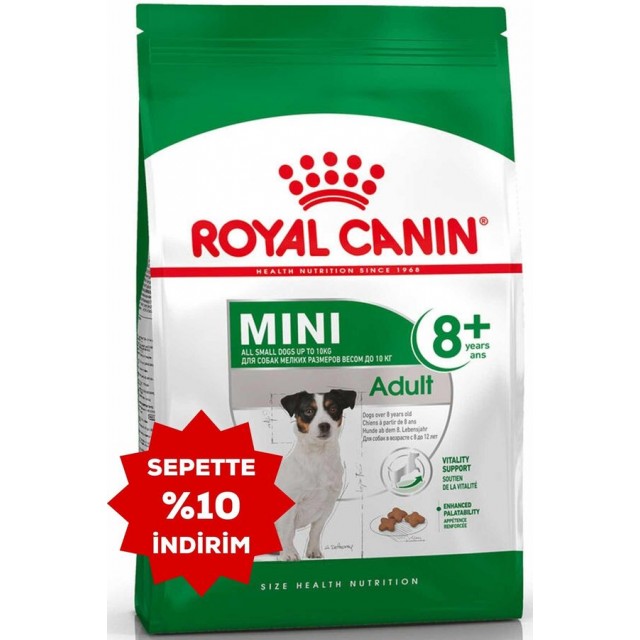 Royal Canin Mini Adult +8 Küçük Irk Yaşlı Köpek Maması 2kg