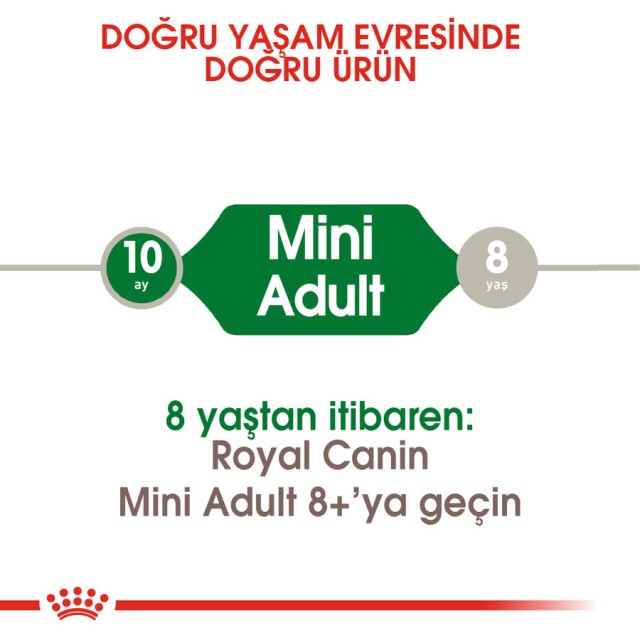 Royal Canin Mini Adult Küçük Irk Yetişkin Köpek Maması 2kg