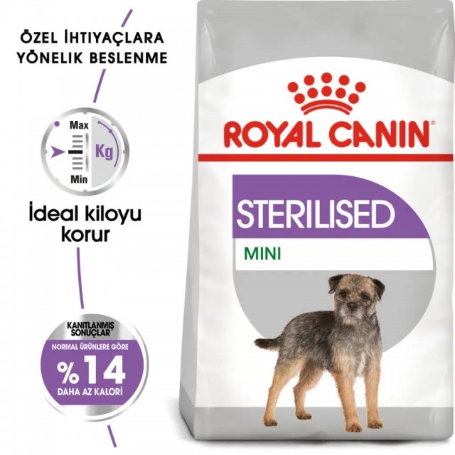 Royal Canin Mini Sterilised Kısırlaştırılmış Yetişkin Köpek Maması 3 Kg