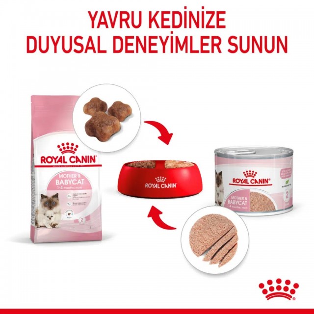 Royal Canin Mother & Babycat Yavru Kedi Konserve Maması 195 Gr