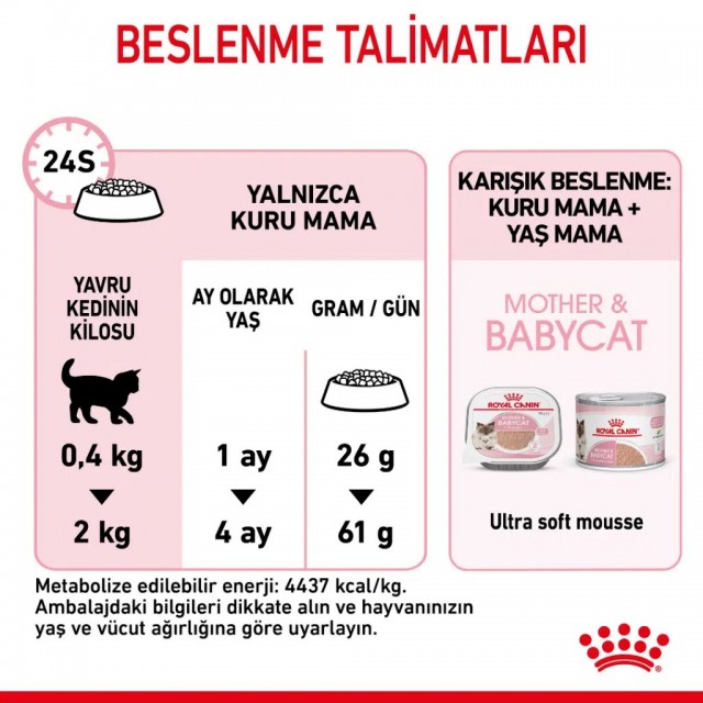 Royal Canin Mother & Babycat Yavru Kedi Maması 2 Kg