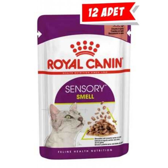 Royal Canin Sensory Smell Yetişkin Kedi Konservesi 12x85gr 12li