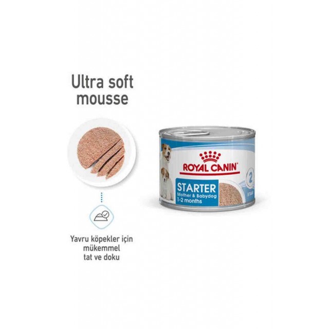 Royal Canin Starter Mousse Mother Babydog 12x195gr 12li