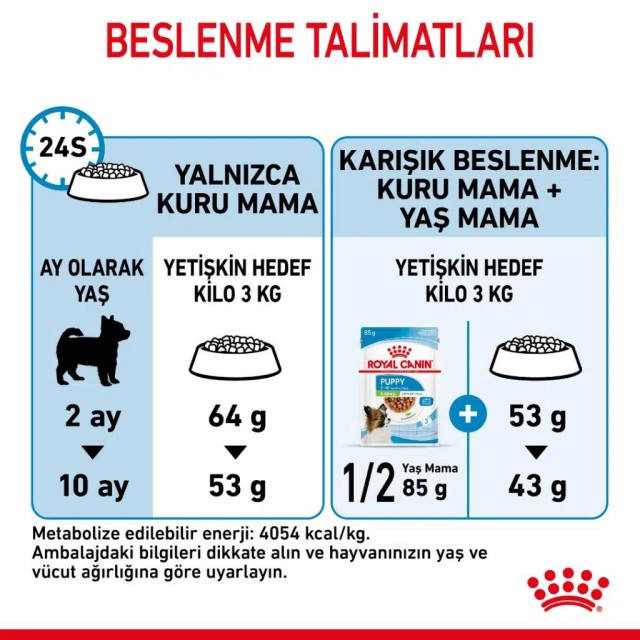 Royal Canin X-Small Puppy Yavru Köpek Maması 3 Kg