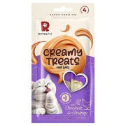 Royalpet Kediler İçin Tavuklu ve Karidesli Krema Ödül Maması 4x14gr