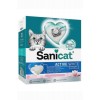 Sanicat Active White Oksijen Kontrollü Koku Emici Lotus Çiçeği Kokulu Ultra Topaklanan Kedi Kumu 6lt