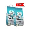 Sanicat Clumping White Cotton Fresh Oksijen Kontrollü Koku Emici Kedi Kumu 10lt (2 Adet)