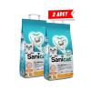 SaniCat Duo Vanilya ve Mandalina Kokulu Kedi Kumu 10lt (2 Adet)