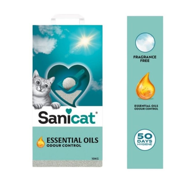 Sanicat Essential Oils Kokusuz Kedi Kumu 10kg